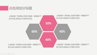 粉色商务旅游主题简约PPT模板 打造专业旅游业务演示